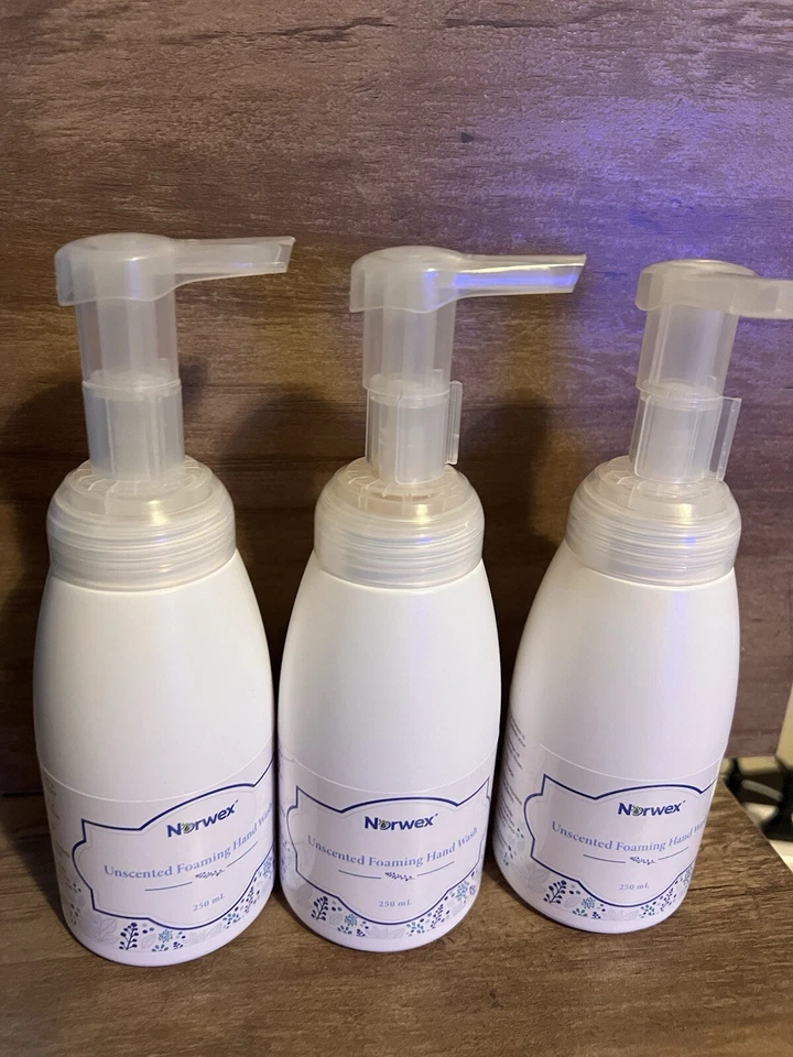 Norwex UNSCENTED foaming Handwash 3 Pack - Image 1 of 2