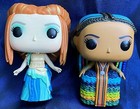 Funko Pop A Wrinkle In TIme Two 3-3/4" Figures Whatsit #398 & Who #399 Excellent