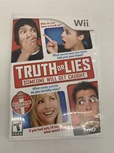 Truth Or Lies Nintendo Someone Will Get Caught Wii Videospiel komplett getestet - Bild 1 von 6