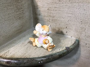 Ganz 1991 Little Cheesers Baby Truffle Mouse Figurine #05106 - Picture 1 of 5