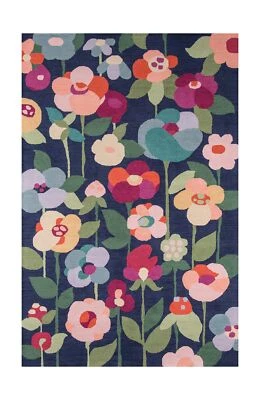 Alfombra de área Momeni Newport Collection, 8'0" x 10'0", azul marino Foto 1 de 4