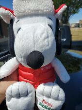 Macy’s Holiday 2015 Peanuts SNOOPY W/ Winter Clothes 18” Soft Plush Doll 