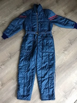 Traje De Colección Juvenil JC PENNEY Moto De Nieve Talla Niños 20 Nieve Azul Marino SIN CAPUCHA Foto 1 de 4