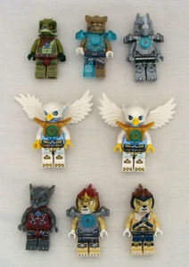 Lego Chima Mixed Minifigure Lot of 9 - Picture 1 of 4