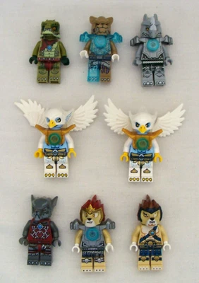Lego Chima Mixed Minifigure Lot of 9 - Image 1 of 4