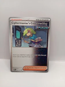 Pokemon Prismatic Evolutions Singles Ciphermaniac's Codebreaking 104/131 Mint - Picture 1 of 2