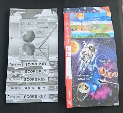 ACE School Of Tomorrow English Paces 1066-72/keys 1064-1078 - Image 1 of 4