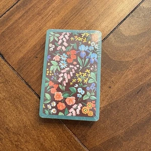 Carte da gioco vintage anni 70 80 motivo floreale segno distintivo novità regali sigillate - Foto 1 di 2