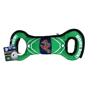 Pets First MLB Hunde Multicolor Home Run! Atlanta Braves Baseball Haustier Spielzeug Neu mit Etikett - Bild 1 von 3