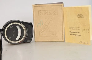ZEISS Photoelektrischer Belichtungsmesser CARL ZEISS JENA ⭐✅ (7938) - Picture 1 of 6
