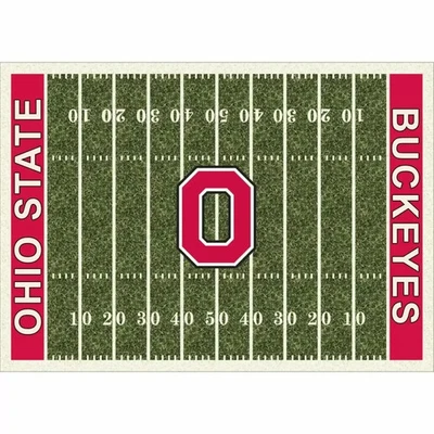 Ковер на часть комнаты для домашнего поля Ohio State Buckeyes NCAA — 3 фута 10 дюймов x 5 футов 4 дюйма от Milliken - Изображение 1 из 2