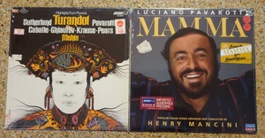 2 LP Lot - PUCCINI-TURANDOT-PAVAROTTI-SUTHERLAND-MEHTA & PAVAROTTI MAMA (SEALED) - Foto 1 di 10