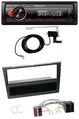 Pioneer 1DIN MP3 DAB USB AUX Autoradio für Opel Agila Combo Vivaro Corsa C Omega - Bild 1 von 4