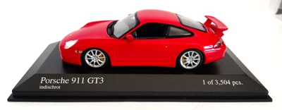 Minichamps Porsche 911 GT3 1:43 Rojo 2003 Edición Limitada Modelo Coleccionista Foto 1 de 4