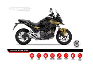 Honda Nc 750 X Graphic Sticker Decal Wrap Kit Fits / 2016-2020 - Bild 1 von 11