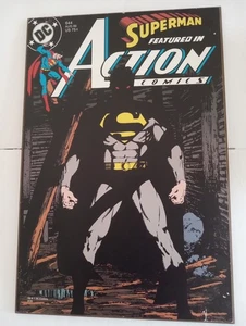 Superman, Featured In Action Comics, 644, August 89, Hanging Cover Plaque - Picture 1 of 5