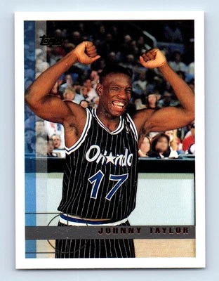 1997-98 Topps Johnny Taylor Orlando Magic #150 - Image 1 of 2
