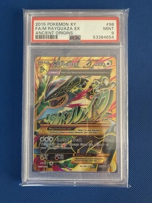 PSA 9 Mega Rayquaza 98/98 - Ancient Origins 2015 - Image 1 of 2