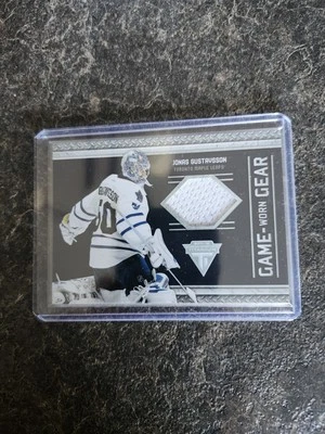 2011-12 Panini Titanium Game Worn Gear Jonas Gutavsson Card# 67 - Image 1 of 2