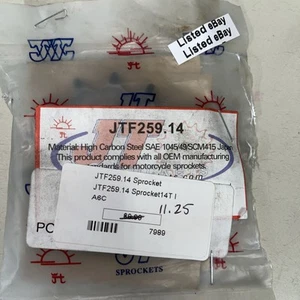JTF259.14 Steel Front Sprocket 14T - Imagen 1 de 2