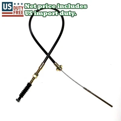 Fit Mazda B Series B2000 B2200 B2600 Fighter Proceed Front Hand Brake Cable Pair - Image 1 of 4