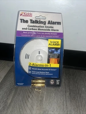 Kidde The Talking Alarm Simple & Carbón Monóxido Nuevo Foto 1 de 2