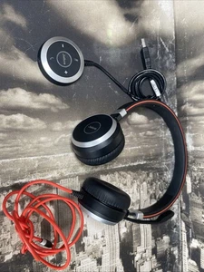 Jabra Evolve 40 MS Stereo On the Ear Headset - Black - Picture 1 of 5