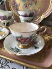 Paragon Harry Wheatcroft Teaset For 4  Roses English Vintage China