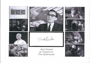 The Avengers - Burt Kwouk autograph & display  - Picture 1 of 1