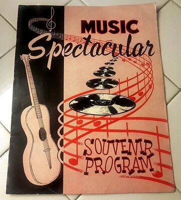 1950'S ROCKABILLY PROGRAM GENE VINCENT JOHNNY CASH JOHNNY HORTON CARL PERKINS - Image 1 of 4