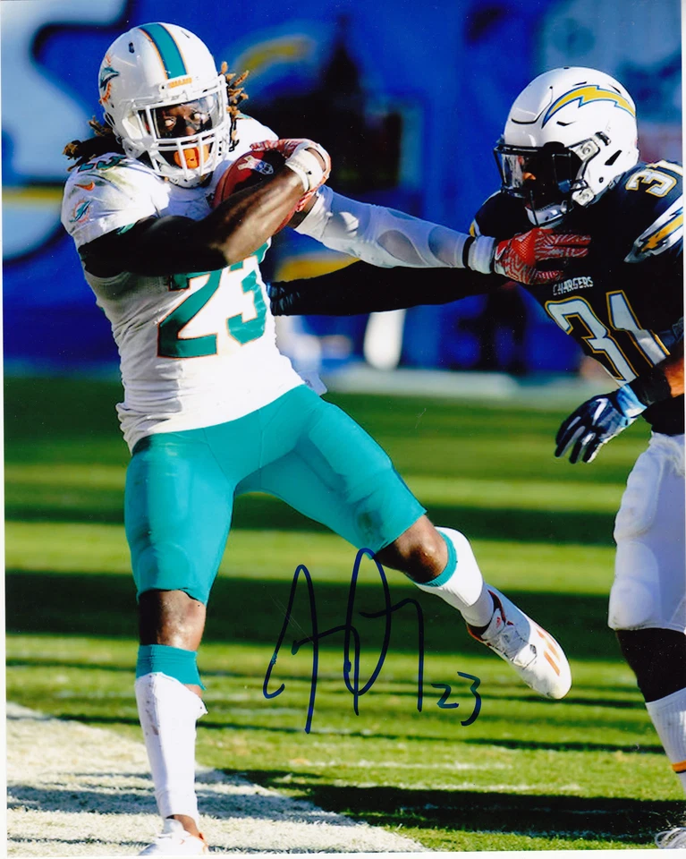JAY AJAYI  MIAMI DOLPHINS   ACTION SIGNED 8x10 - Image 1 of 1