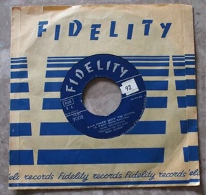 Nana Mouskouri Let's Take A Walk On The Moon / Sorrow 1958 7" VG+ Vinyl 7002 - Picture 1 of 4