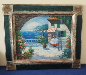 K. Wallis Very Nice Oil Painting: Large Frame: 72x58cm's - Picture 1 of 5