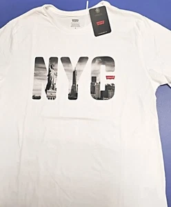 CAMISETA AUTÉNTICA LEVI'S NYC FOTO BLANCA GRÁFICA 224911708 - Imagen 1 de 3