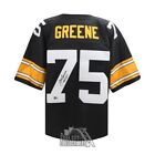 Joe Greene Autographed Pittsburgh Hof 87 Mitchell & Ness Football Jersey - Bas