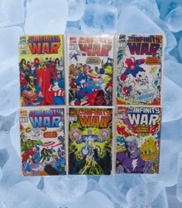 THE INFINITY WAR 1-6 Complete Set! Marvel Comics Higher grade! - Picture 1 of 5