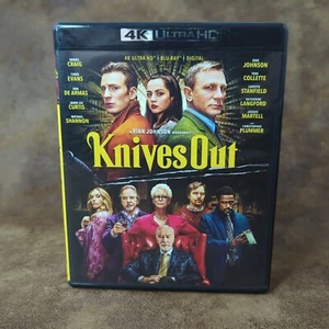 Knives Out (Ultra HD 2019) Daniel Craig Chris Evans Jamie Lee Curtis Don Johnson - Picture 1 of 5