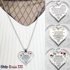 Valentine's Day Gift For Her Girlfriend Wife Necklace Romantic Heart Love Tag