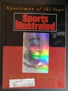 SPORTS ILLUSTRATED MICHAEL JORDAN HOLOGRAM COVER 12/23/1991 - Picture 1 of 9
