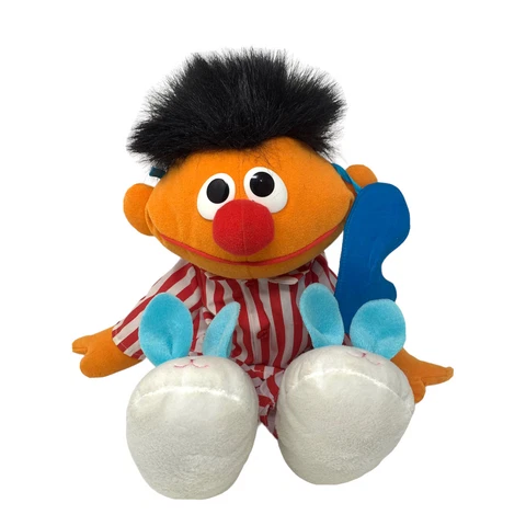 1996 Tyco Sesame Street Sleep And Snore Ernie Talking & Singing Doll Cover