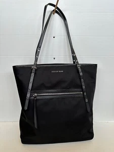 Michael Kors Leila Grande Nylon Bolso de Hombro Cartera Bolso de Mano Nuevo con Etiquetas Nuevo GRANDE MK - Imagen 1 de 7