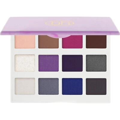 🫧 BH Cosmetics Marble Collection Cool Stone 12 Color Eyeshadow Palette Purples - Image 1 of 4