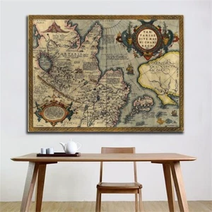 Retro TARTARIA Karten Riesenposter Karte Home Wanddeko NEU - Bild 1 von 8
