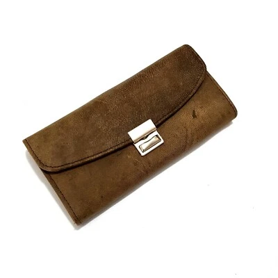 Echt Leder Kellner Portemonnaie Geldbeutel Kellnerbörse Kellnertasche Taxi Börse - Bild 1 von 3