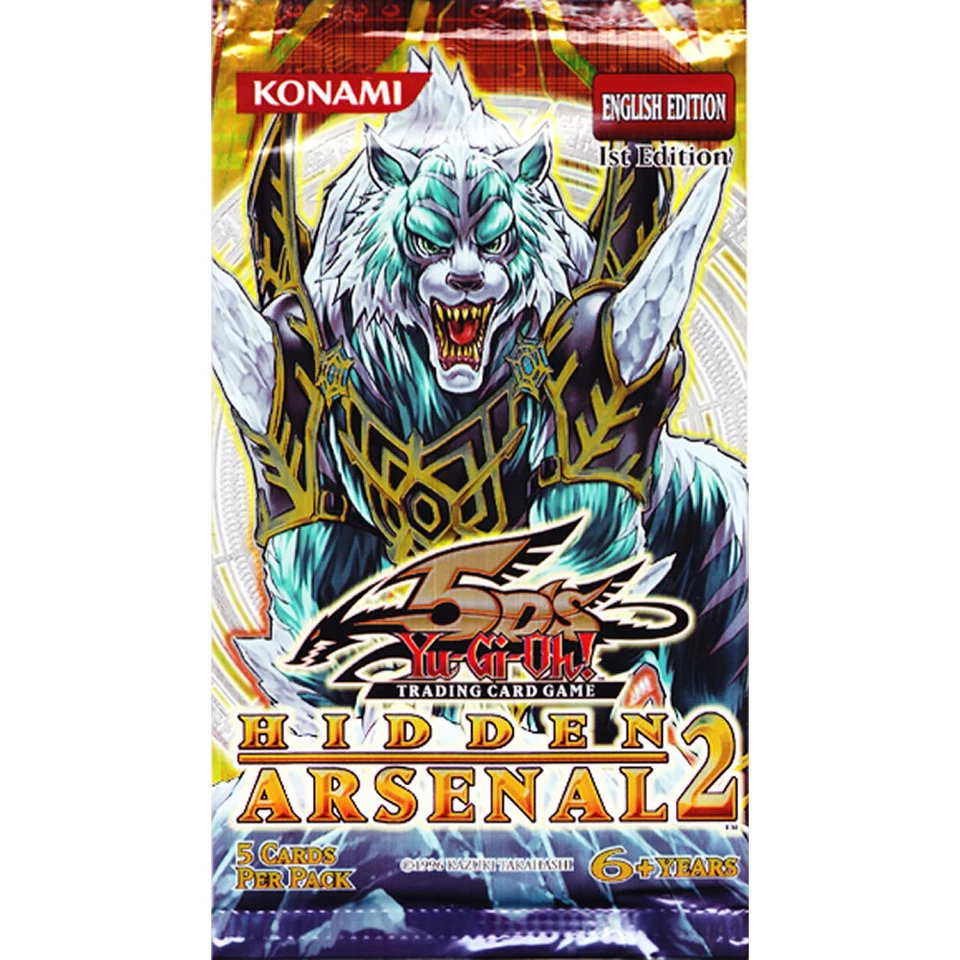 Yu-Gi-Oh! Hidden Arsenal 2 Booster Pack 1st Edition (HA02) New & Sealed - Image 1 of 1