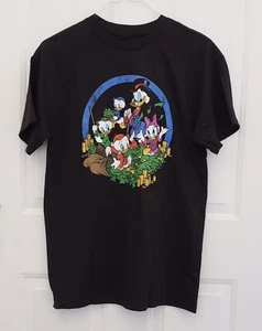 Disney Ducktales Scrooge McDuck Huey Dewey Louie Webby Retro Herren T-Shirt Gr. M - Bild 1 von 4