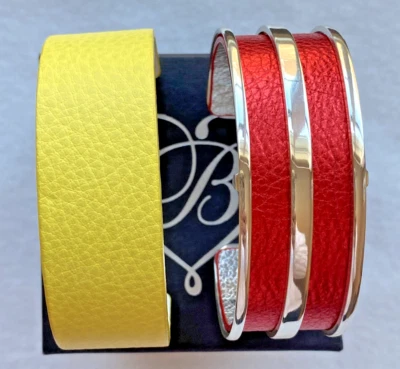 Brazalete Brighton Silvertone Chara Pave Corazón Nuevo en Caja Foto 1 de 4