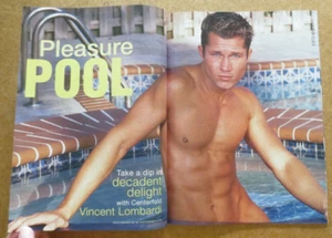 PLAYGIRL Magazine Shirtless Muscle Men - Males Models WET - Cowboys - Picture 1 of 11