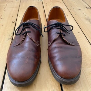 Dr Martens Brown Men's Leather Shoes UK 9 EU 43 The Original Doc Martens - Picture 1 of 10