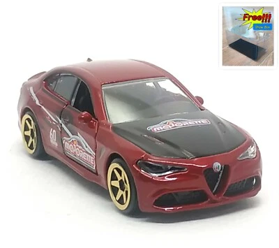 Majorette Alfa Romeo Giulia 60th Anniversary -  Dark Red 1:60 (3") no Package - Image 1 of 4